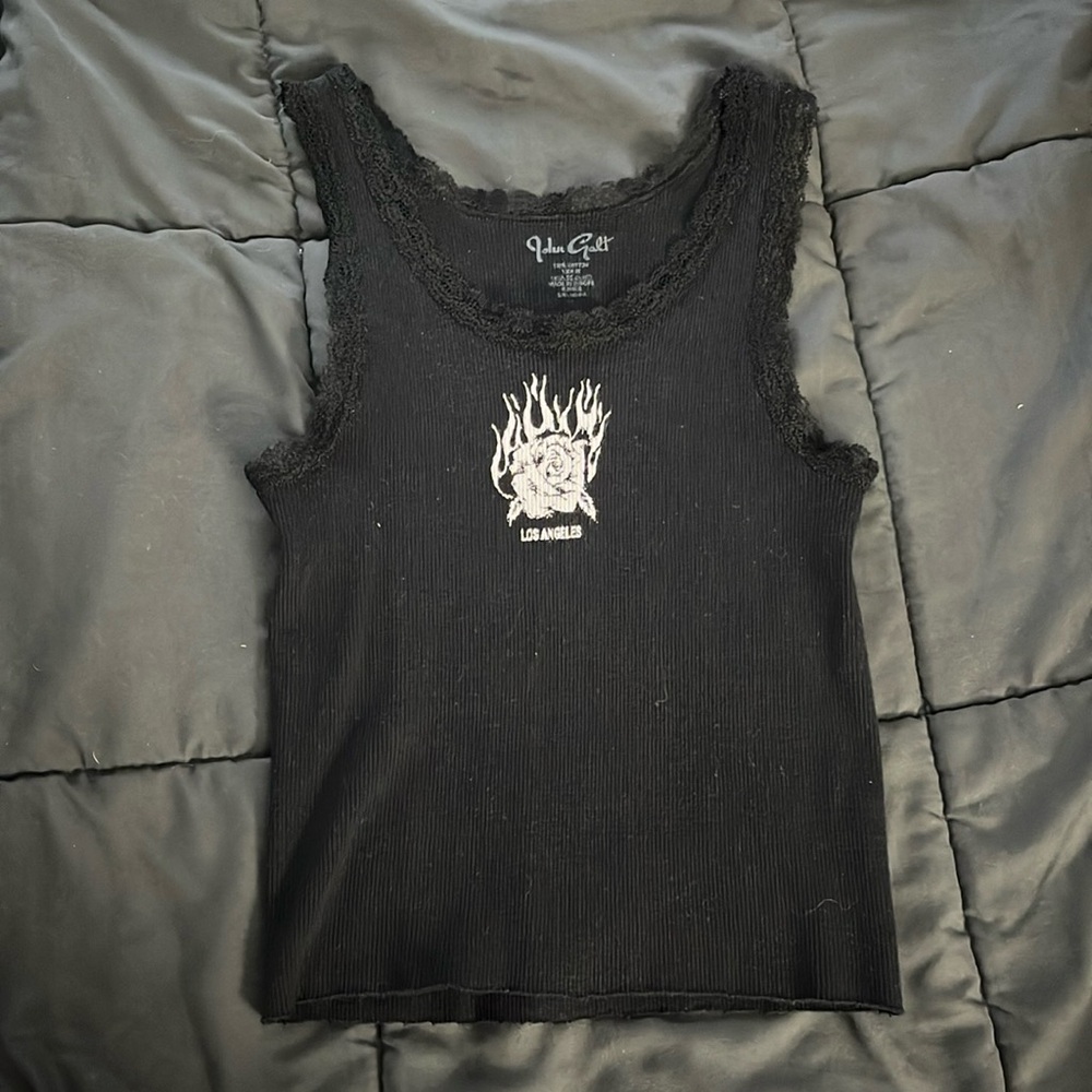 Pacsun - John Galt Flames Tank Top